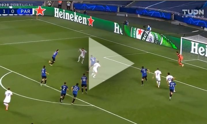 Marquinhos strzela gola na 1-1 z Atalantą! [VIDEO]